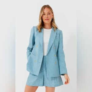 Tuckernuck Chambray Diana Blazer